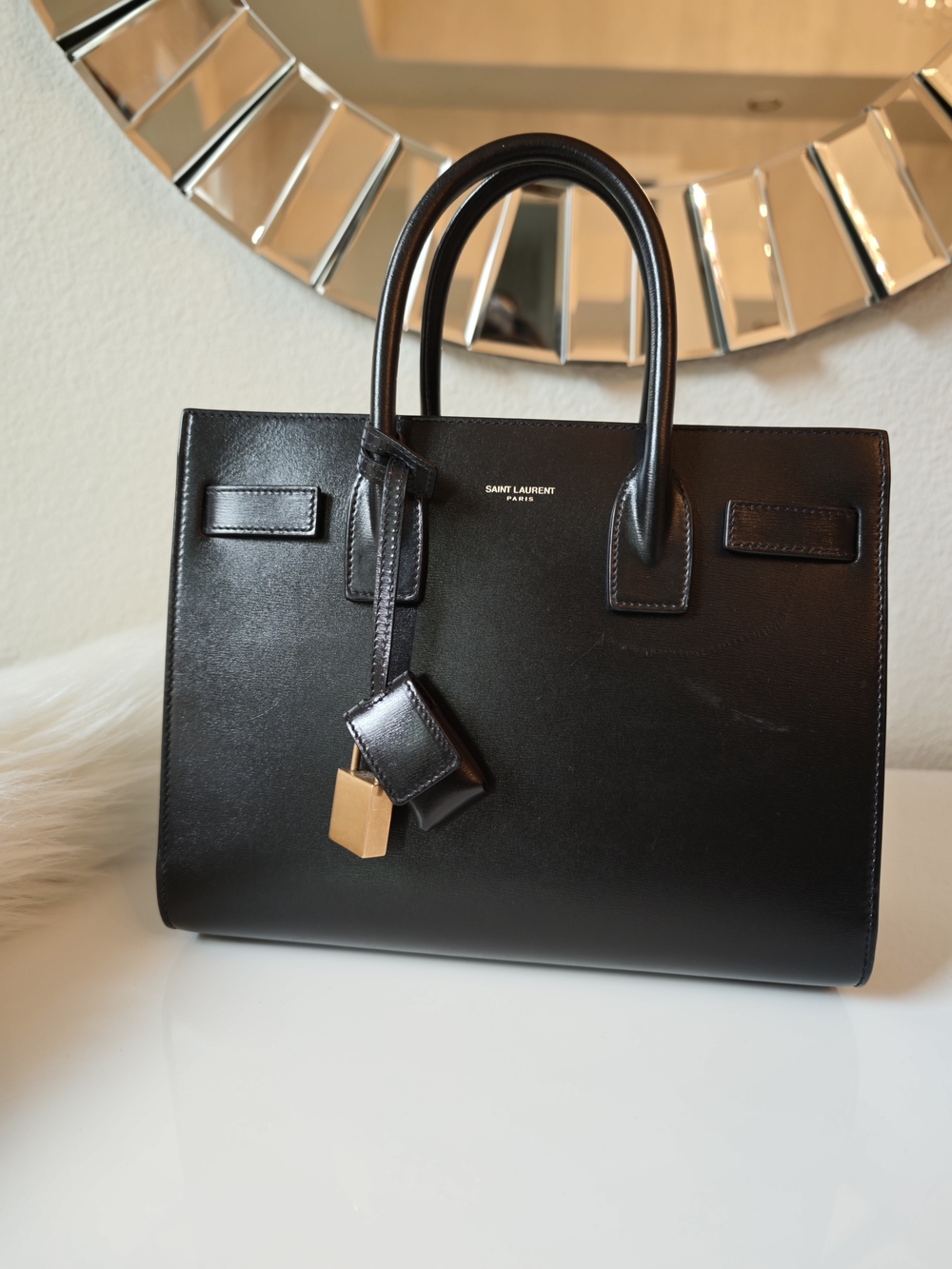 Saint Laurent YSL Sac De Jour Baby Tote - Picture 2 of 14